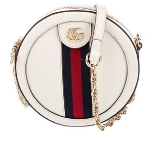 Gucci Mini Ophidia Round Shoulder Bag
